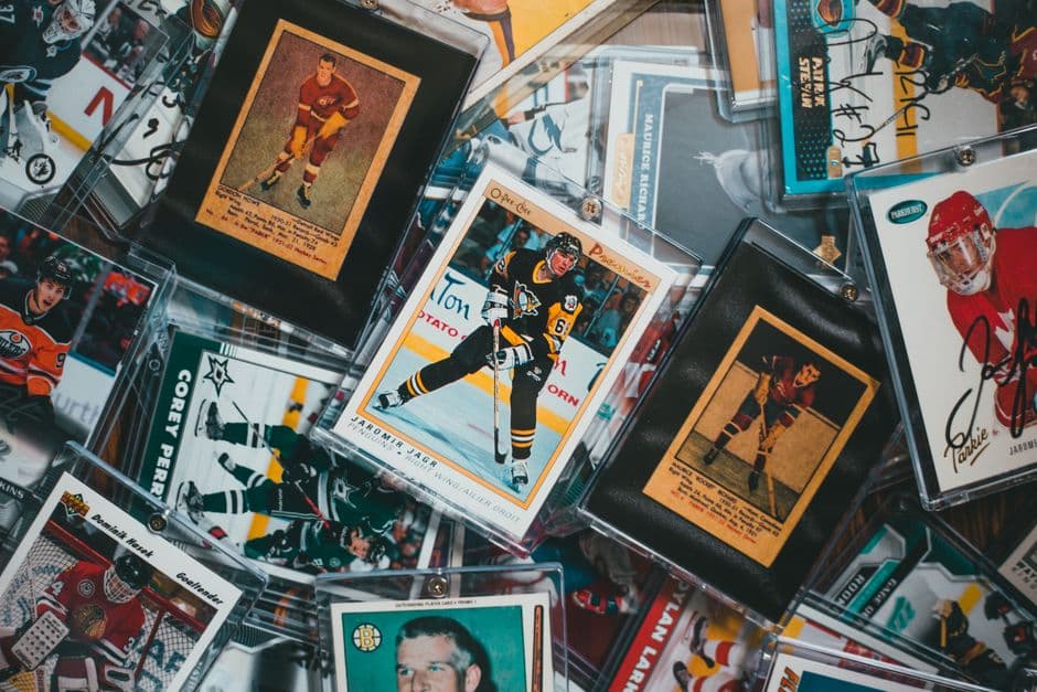 Cartes de hockey vintage (années 90)