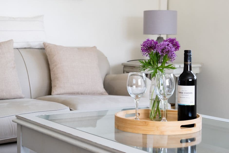 Coffee Table — tempered glass