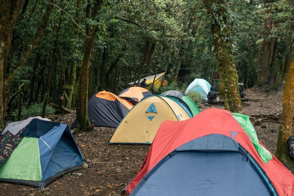 Tente de camping 4 personnes