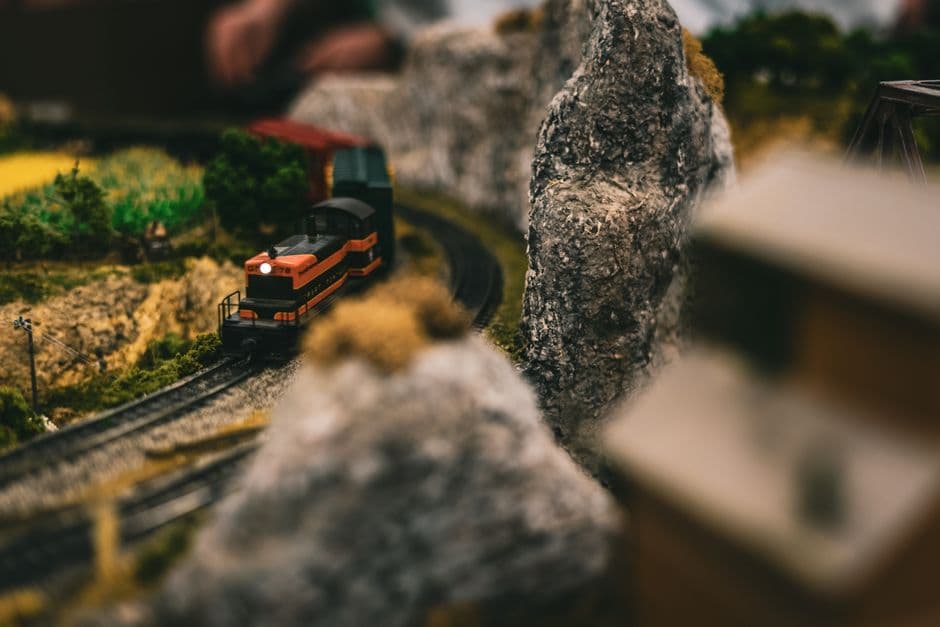 Train électrique (ensemble complet)
